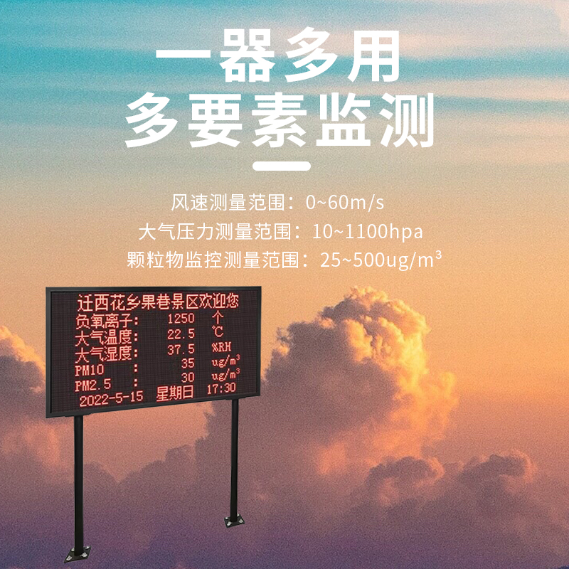 负氧离子监测站有什么作用